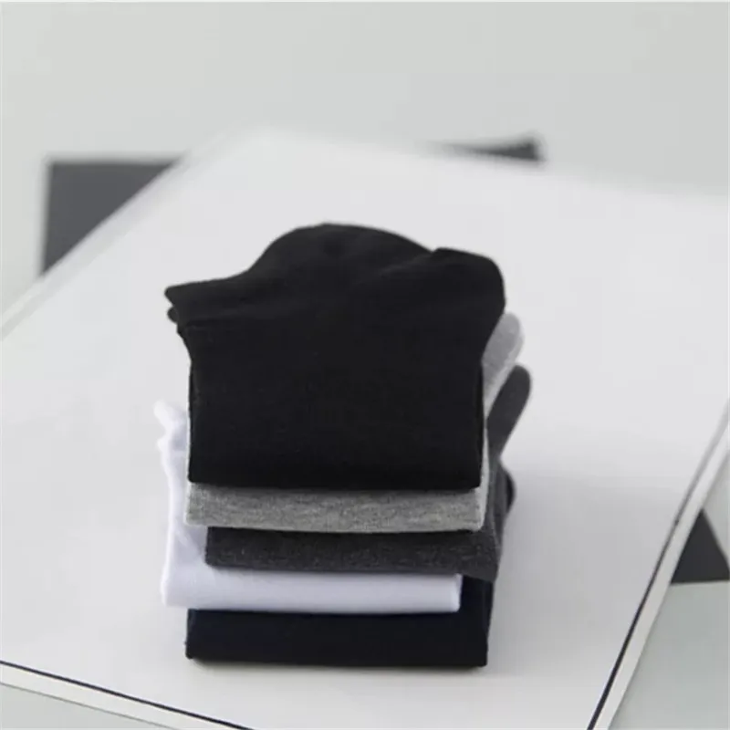 Носки мужские тонкие 10 парт/Лот хлопковые дышащие короткие невидимые до