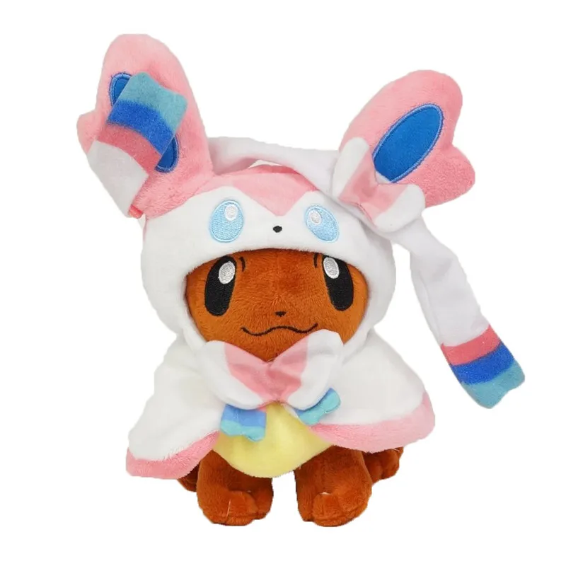 Takara Mimikyu Косплей Eevee Аниме Мягкие плюшевые животные Покемон вещи куклы игрушки