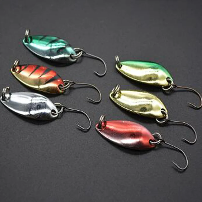 OUTKIT 6 шт./лот 3 г см рыболовные снасти приманка в виде металлической ложки для