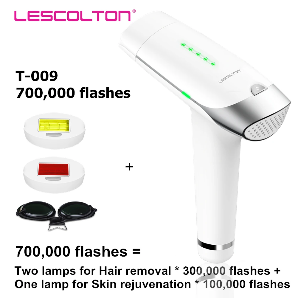 Lescolton IPL эпилятор машина для удаления волос Depilador лазер для удаления волос Depiladora Перманентная депиляция Фотоэпилятор T009
