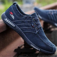 fashion men canvas shoes male summer casual denim shoes mens sneakers slip on loafers driving moccasin chaussure homme black789