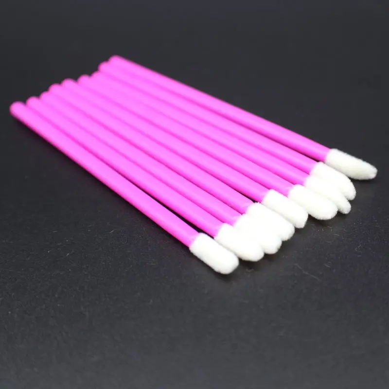 50 шт. одноразовые ватные палочки Аппликатор для губ Swab перманентного макияжа