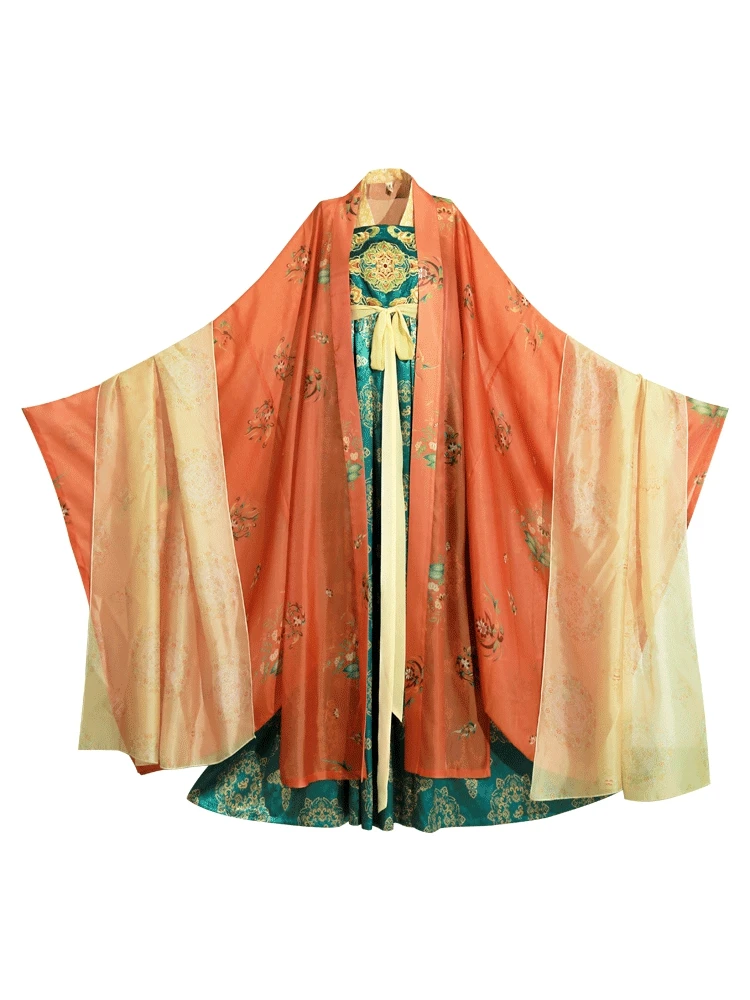 2021 женское традиционное китайское платье ханьфу династия Хань новинка одежда