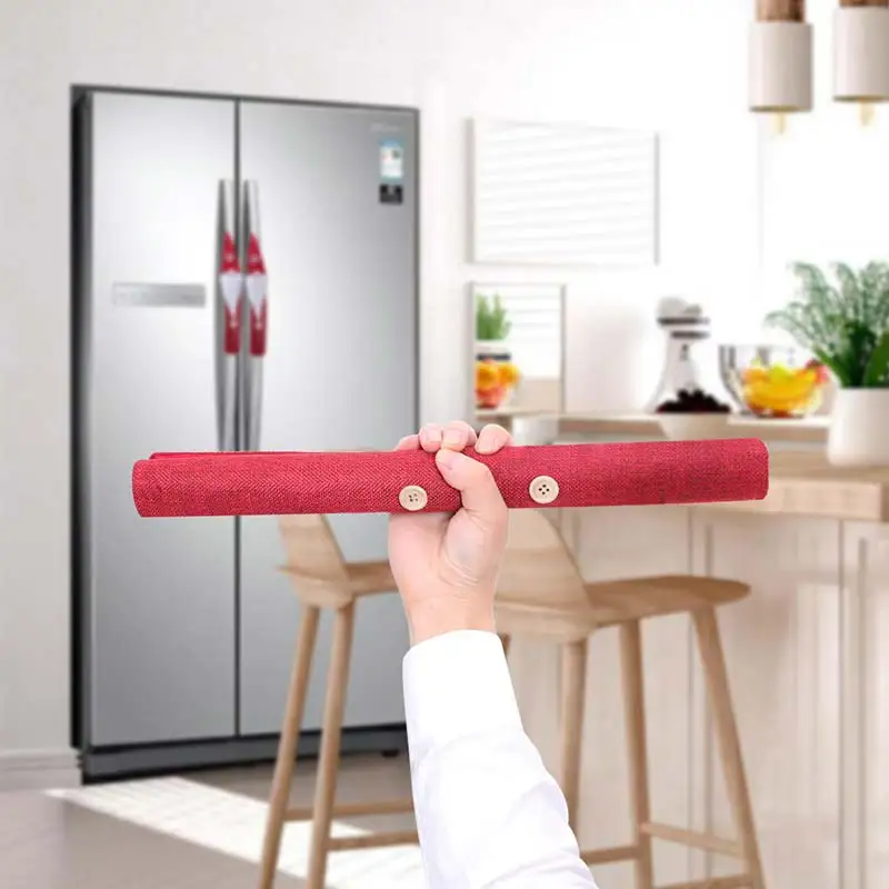 Чехол на дверь холодильника Рождественская ручка кухонные Рождественские