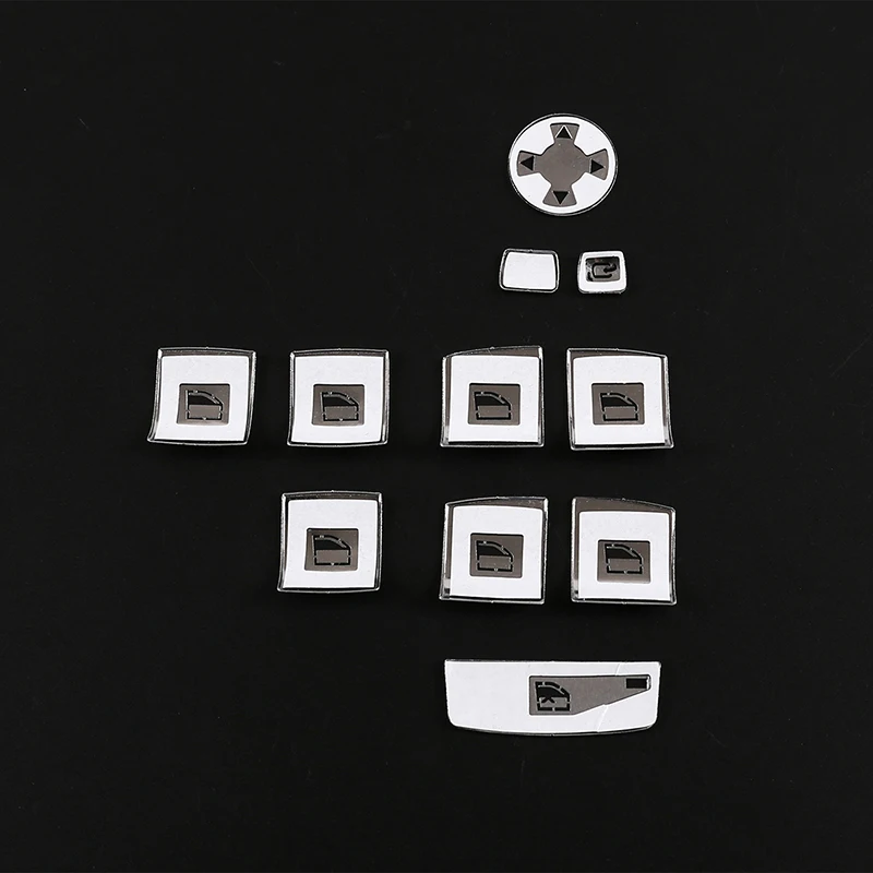 

Window Button Decoration Sticker Stainless Steel 11 Pcs For BMW X1 X2 X3 X4 X5 X6 F48 F47 F25 F26 F15 F16