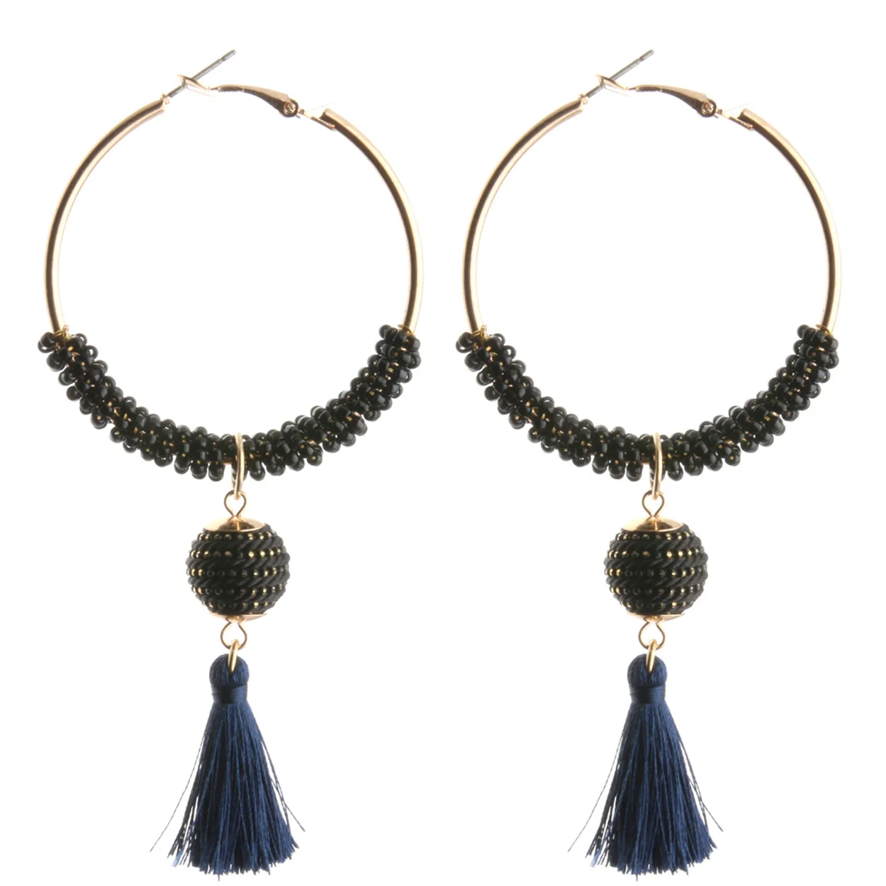 Модные металлические элегантные серьги-кольца женские новинка 2020 золотистого