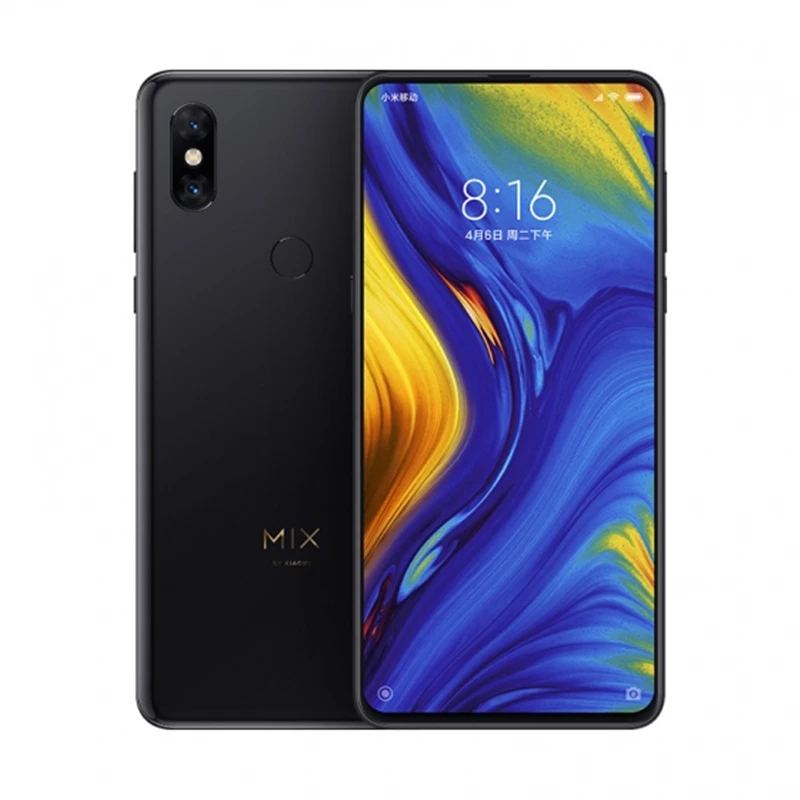 Black Глобальная версия Xiaomi mi x 3 6 GB 128 GB 6,3" Silder полноэкранный мобильный телефон Snapdragon 845 Восьмиядерный двойной 12 МП Беспроводное зарядное устройство - Цвет: Black