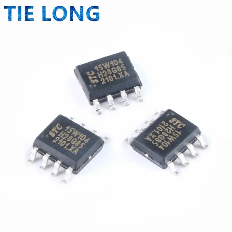 

10PCS/lot New STC15W104-35I-SOP8 15W104 or STC15W104-35I-DIP8 or STC15W104-35I-DFN8 SOP-8 STC15W104 series MCU