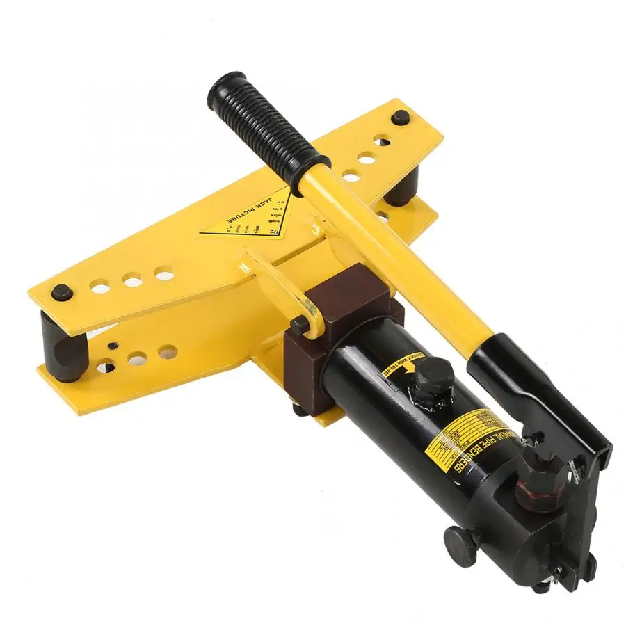 

Tool Set Hydraulic Pipe and Tube Bender with 4 pcs Bending Formers (3/8" - 1") Hydraulic Pipe Bender