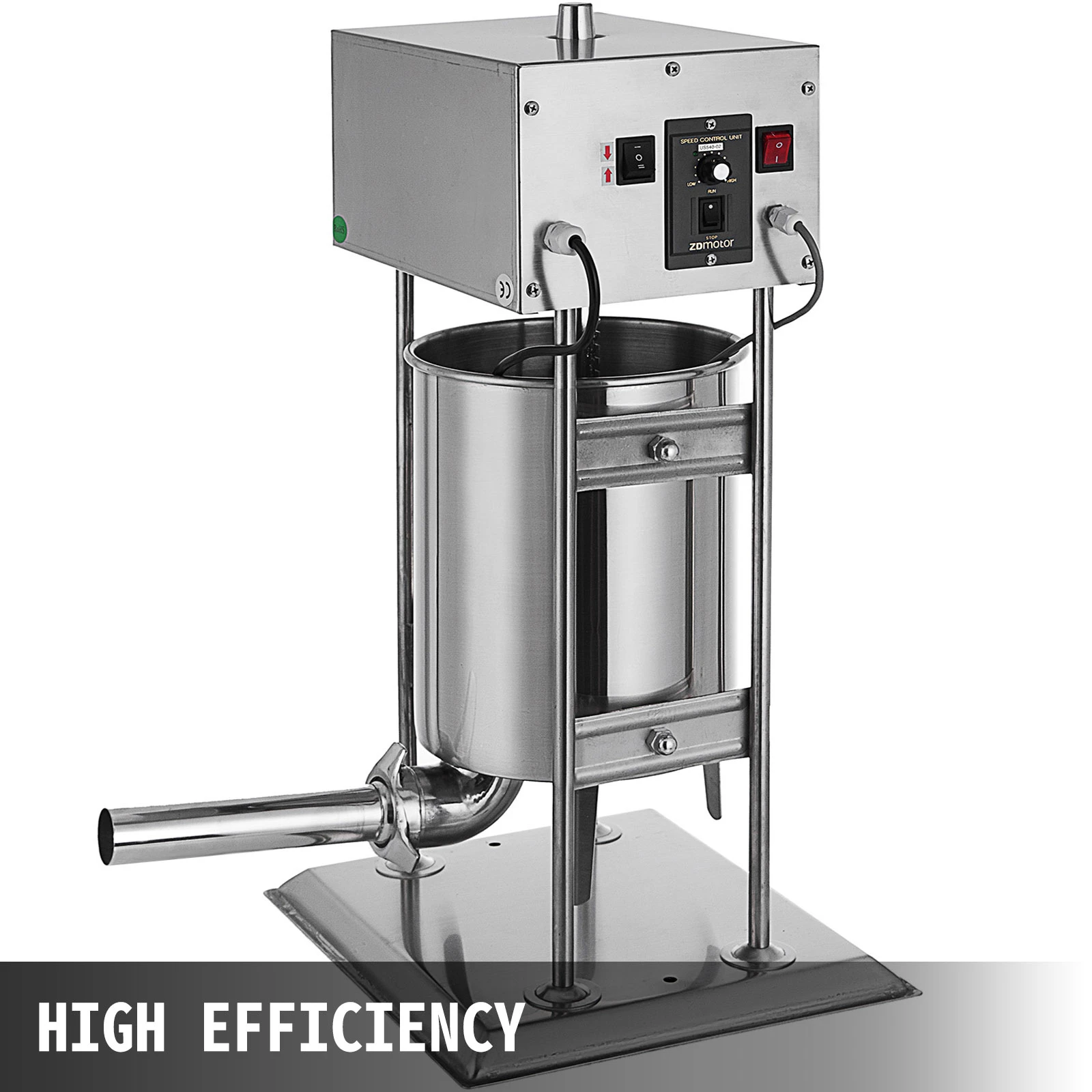 vevor 10l 12l 15l 20l 25l 30l electric sausage filler stuffer food processor kitchen appliances stainless steel home commercial free global shipping