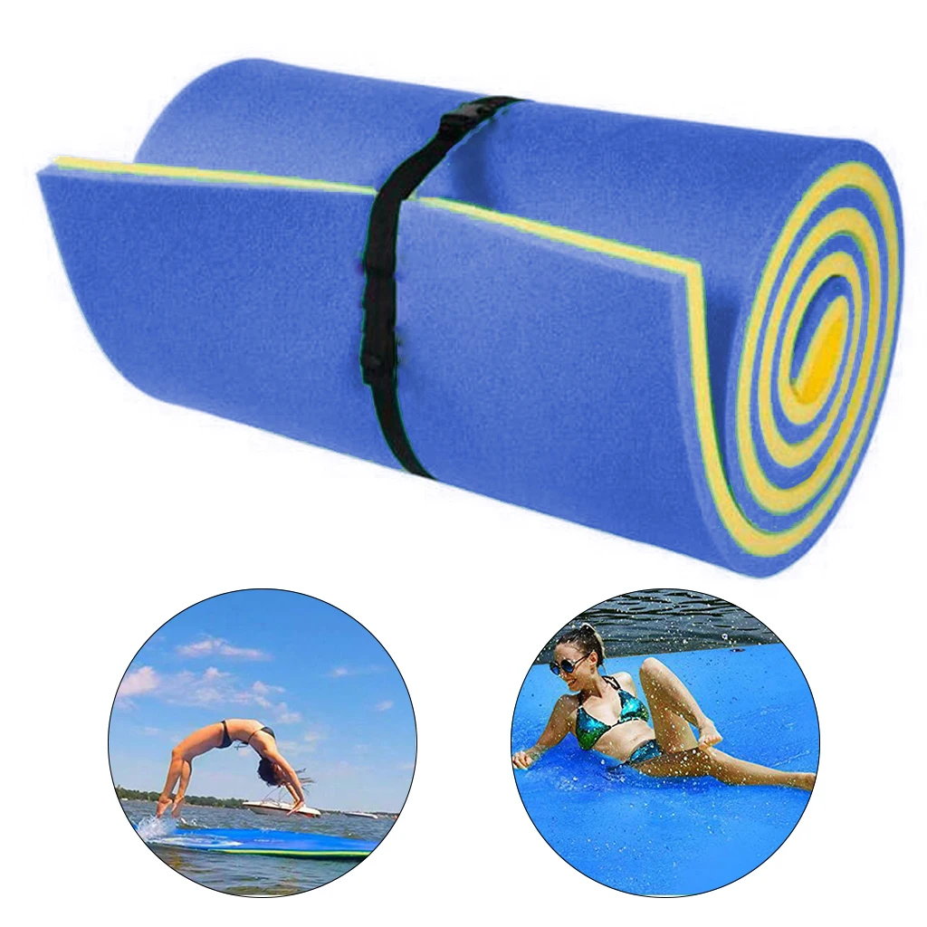 

Water Float Mat Foam Floating Pad 180x55cm Lake Mattress Floater