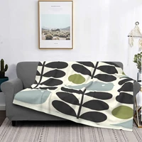 orla kiely 1547 blanket bedspread bed plaid gown tortilla blanket footboard bed