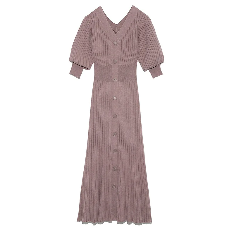 Женское трикотажное платье-русалка однотонное облегающее платье в рубчик с