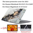 Новый чехол для ноутбука 2020 дюйма для huawei Matebook D14 Mate d 14 D15 15,6 дюйма Чехол для Huawei Honor MagicBook 14 Magic Book15 чехол