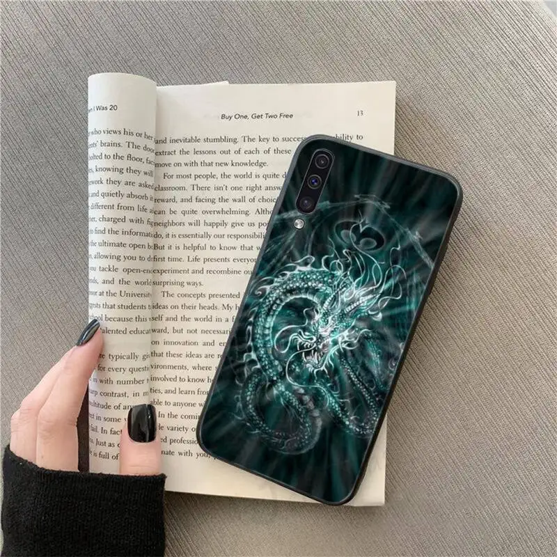 

Chinese style Zodiac dragon Phone Case For Samsung galaxy S 9 10 20 A 10 21 30 31 40 50 51 71 s note 20 j 4 2018 plus