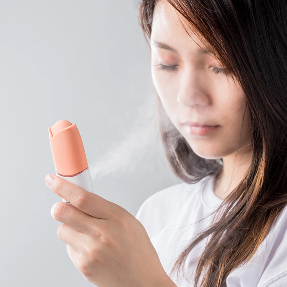 

Handheld Humidifier Sprayer Moisturizer Portable Rechargeable Water Replenishing Instrument Facial Moisturizing Spray Humidifier