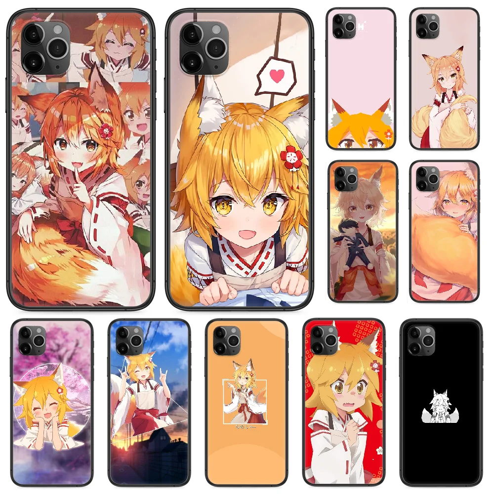 Чехол для телефона в стиле аниме Полезная лиса Senko iphone 4 4s 5 5S SE 5C 6 6S 7 8 plus X XS XR 11 PRO MAX