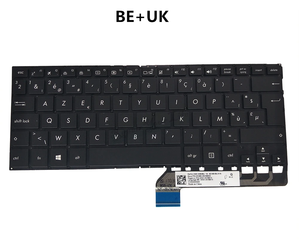 Клавиатура для ноутбука/ноутбука Asus Zenbook Flip UX360 UX360U UX360UA US RU TH HE BE CF CS GK TR NE WB