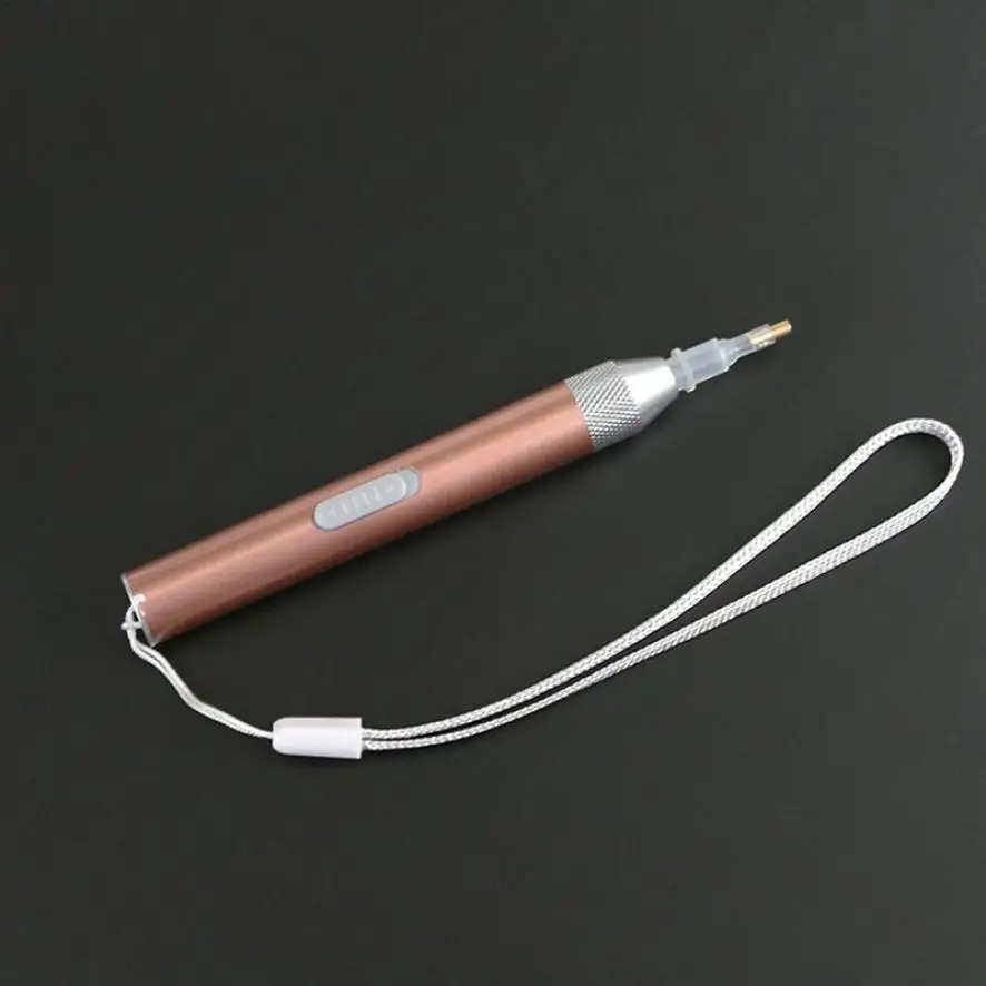 

2021 New Usb Rechargeable Lighting Point Drill Pen With 4 Heads 5d Diamond Painting Embroidery Accessories Diy Tools
