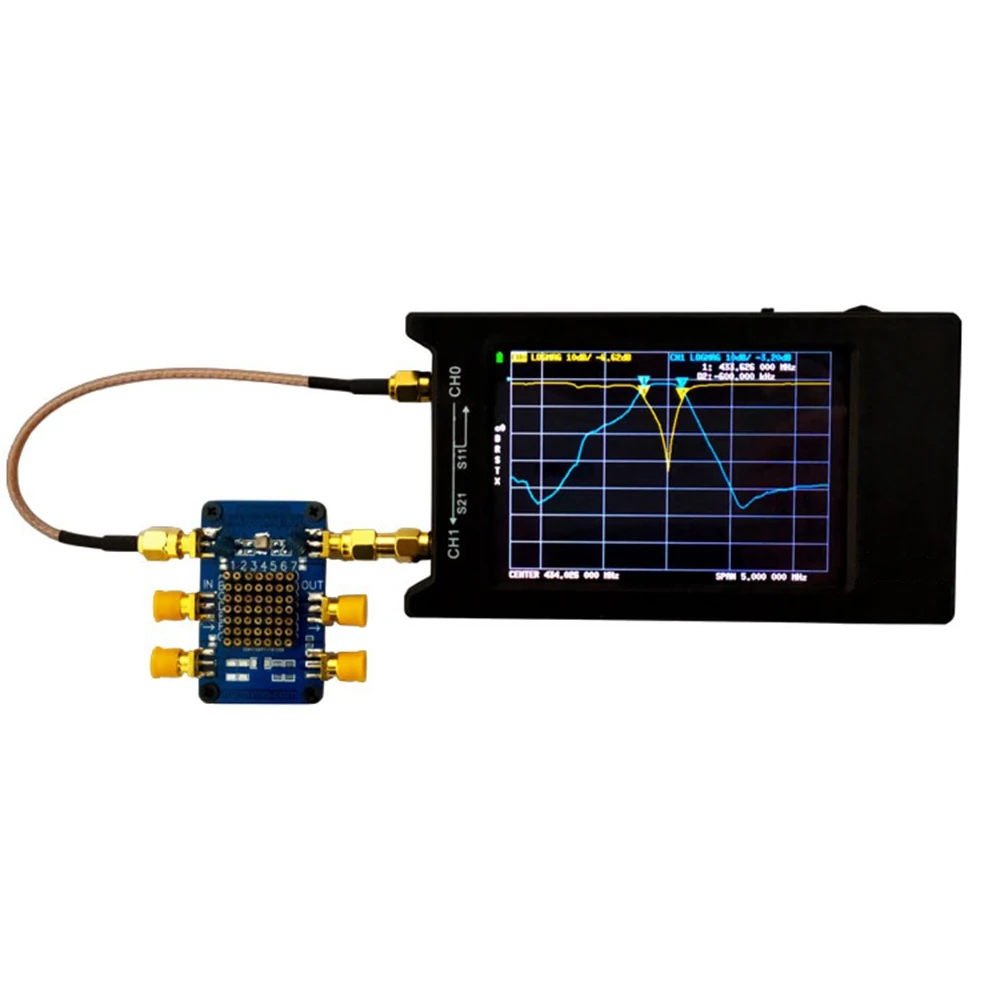 Профессиональный тестовый комплект RF Demo Kit для NanoVNA VNA тестовая плата векторный