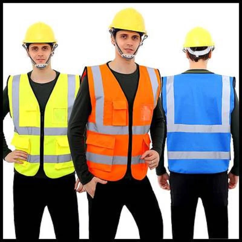 Майки больших размеров высокая видимость безопасность ночная Светоотражающая