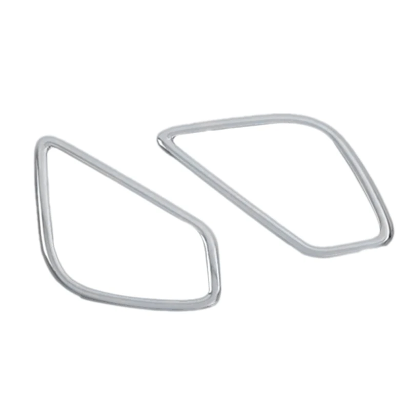 

ABS Chrome Cover Trim Back Tail Rear Fog Light Lamp Frame Stick 2Pcs for Mitsubishi Eclipse Cross 2018 2019