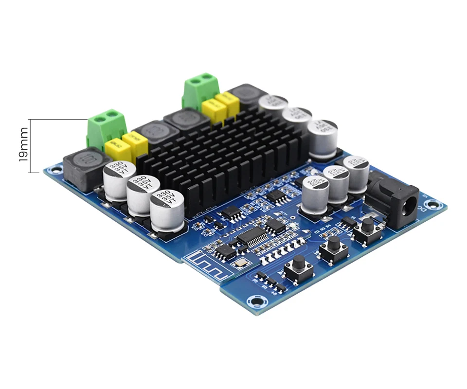 AIYIMA Bluetooth 5,0 TPA3116D2 цифровой усилитель плата класса D Мини усилитель мощности для дома 50x2 с предусилителем NE5532 Op Amp