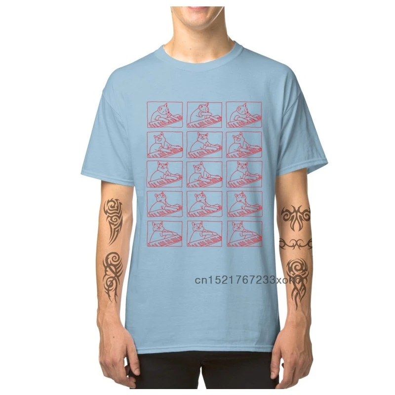 Футболка мужская с котом и отцом майка из аниме каваи коротким рукавом для мамы