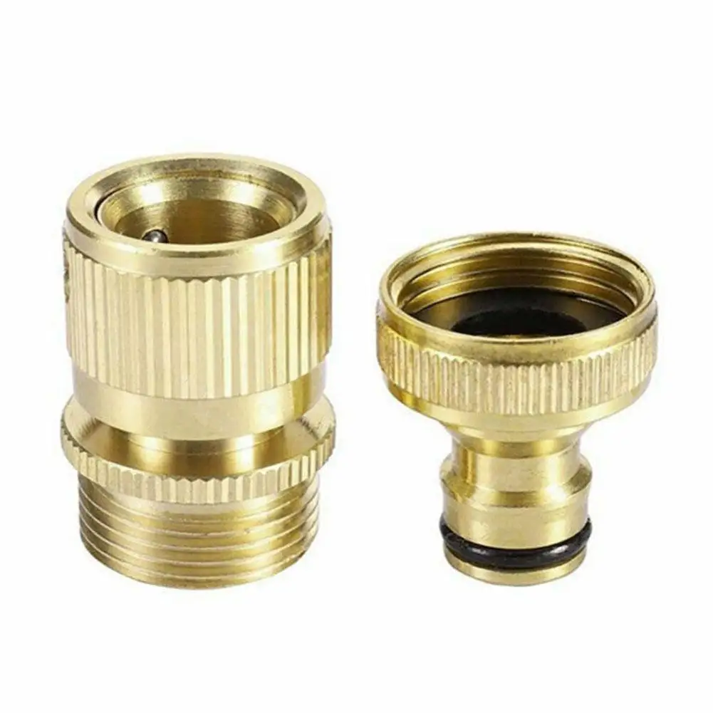 Латунный быстроразъемный соединитель для омывателя садового шланга 3 шт./компл.