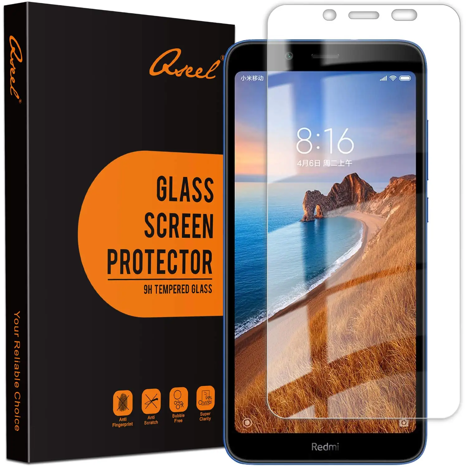 Защитное стекло для Xiaomi Redmi 7A закаленное Redmi7A 7a защитная стеклянная пленка защита