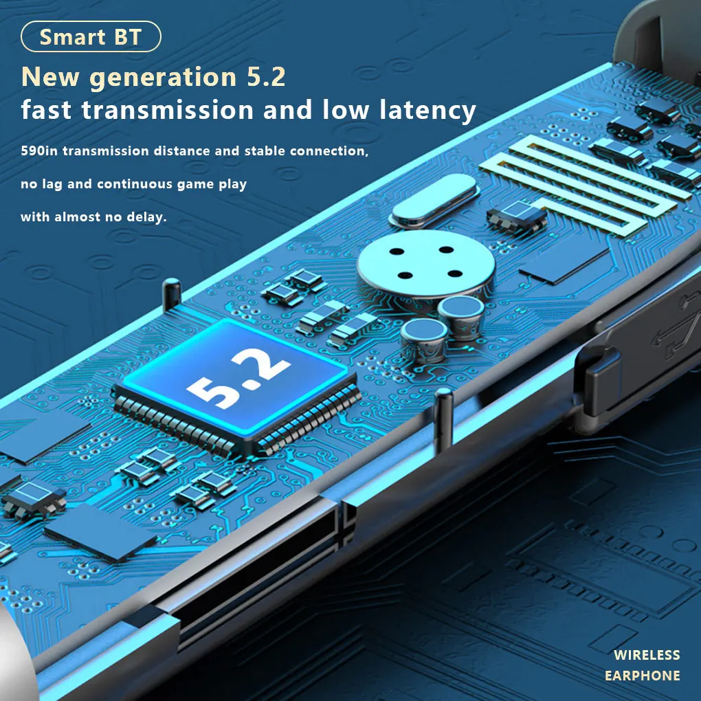 Wireless Earphone Traveling Bluetooth-compatible Micro USB In-ear Headphone Headset Memory Card Supported Low Delay Waterproof |