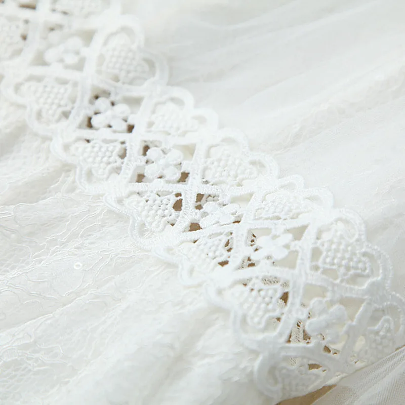 

Summer Women Fashion Runway Designers Sequined Mesh Cascading Ruffles Lace Dress Party Cocktail Robe Femme Sexy Black Vestidos