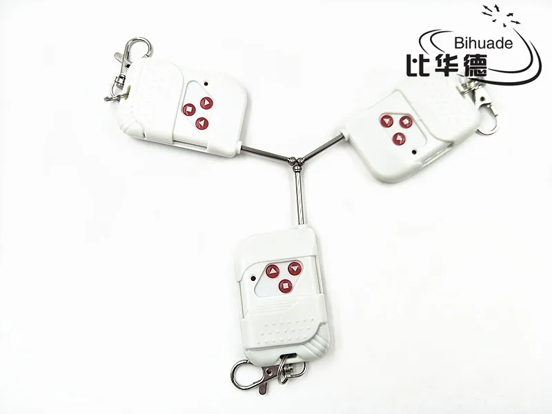 433 МГц Беспроводной RF пульт дистанционного управления обучающий код 3 ключа для