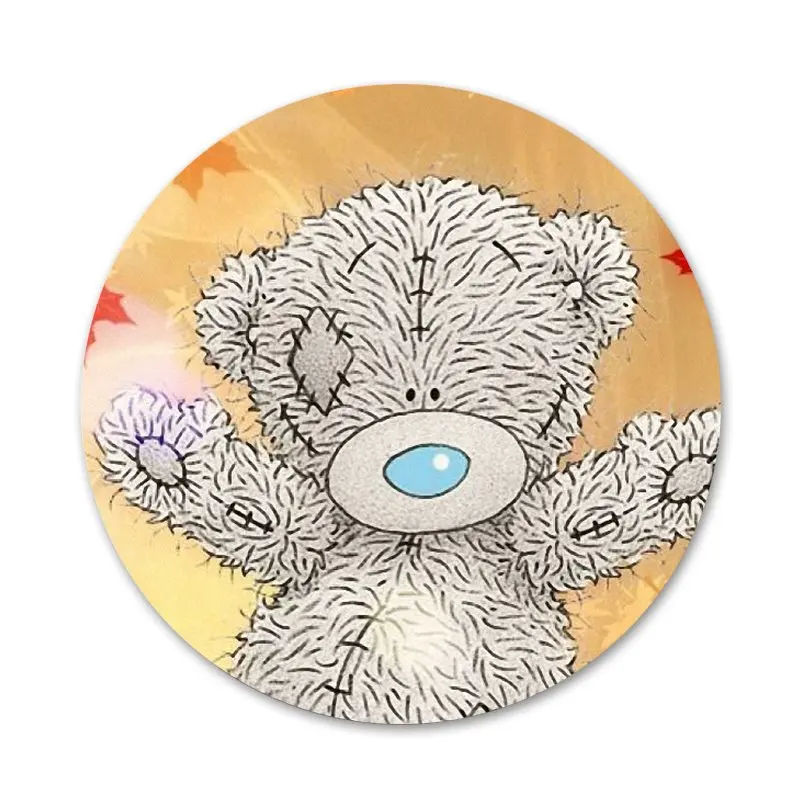 Медведь Тедди DIY печать рисунок значки значок Металлические Значки для