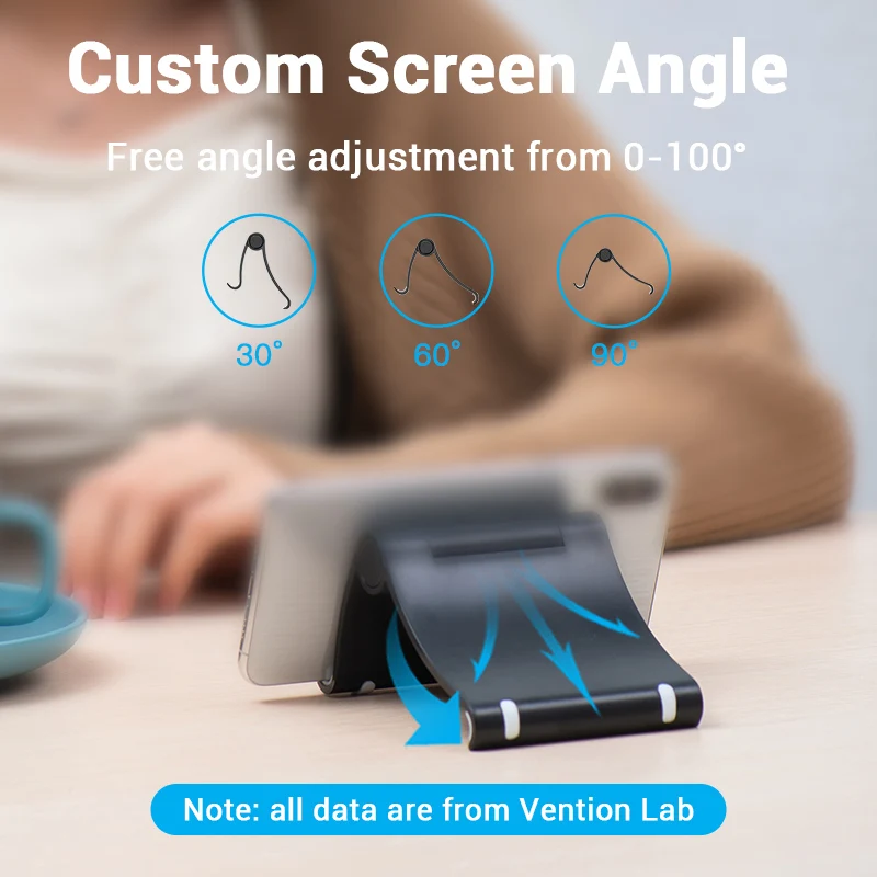 Vention Phone Holder Stand Mobile Smartphone for iPhone 13 12 Xiaomi Samsung Huawei Tablet Holder Desk Cell Phone Holder Stand