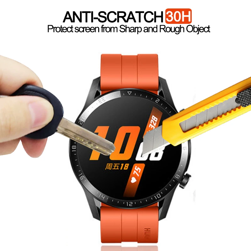 Потрясающая защитная пленка из закаленного стекла для Huawei GT 2e Watch 2 Pro 46 мм