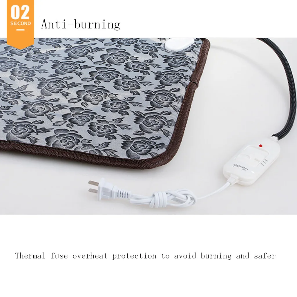 

Waterproof Pet Heated Pad Bed Puppy Dog Cat Warmer Electrical Heating Mat For Small Puppy Cat Bed Cushion Mat Cushion