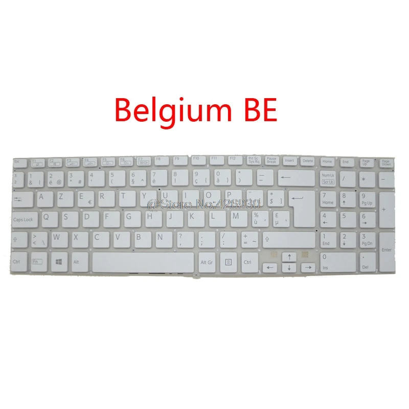 Ноутбук с подсветкой FR IT BE клавиатура для SONY VAIO SVF152 SVF153 149241051FR 149241061IT 149241111BE