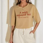 VIP HJN A, миди, модная летняя хипстерская футболка хаки с принтом букв, Повседневная забавная женская футболка в стиле Харадзюку Tumblr