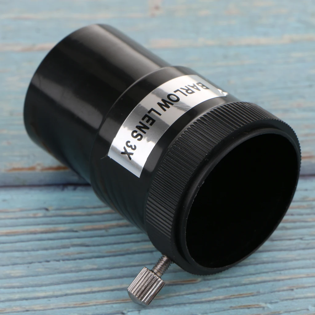 Окуляр для телескопа 1 25 дюйма линза Барлоу 3-кратное увеличение Универсальное