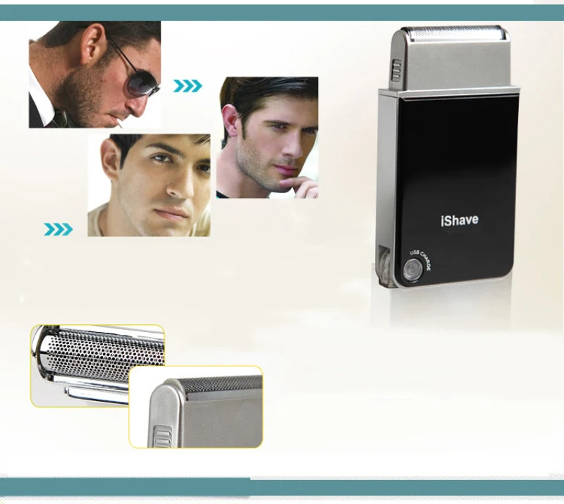Перезаряжаемая сабельная электробритва плавающая с одной головкой для