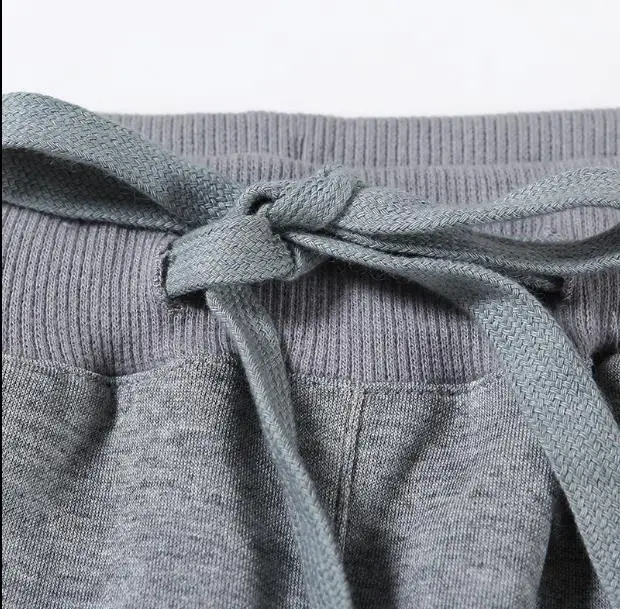 2020 свободные летние женские штаны шаровары длиной до икры размера плюс черные