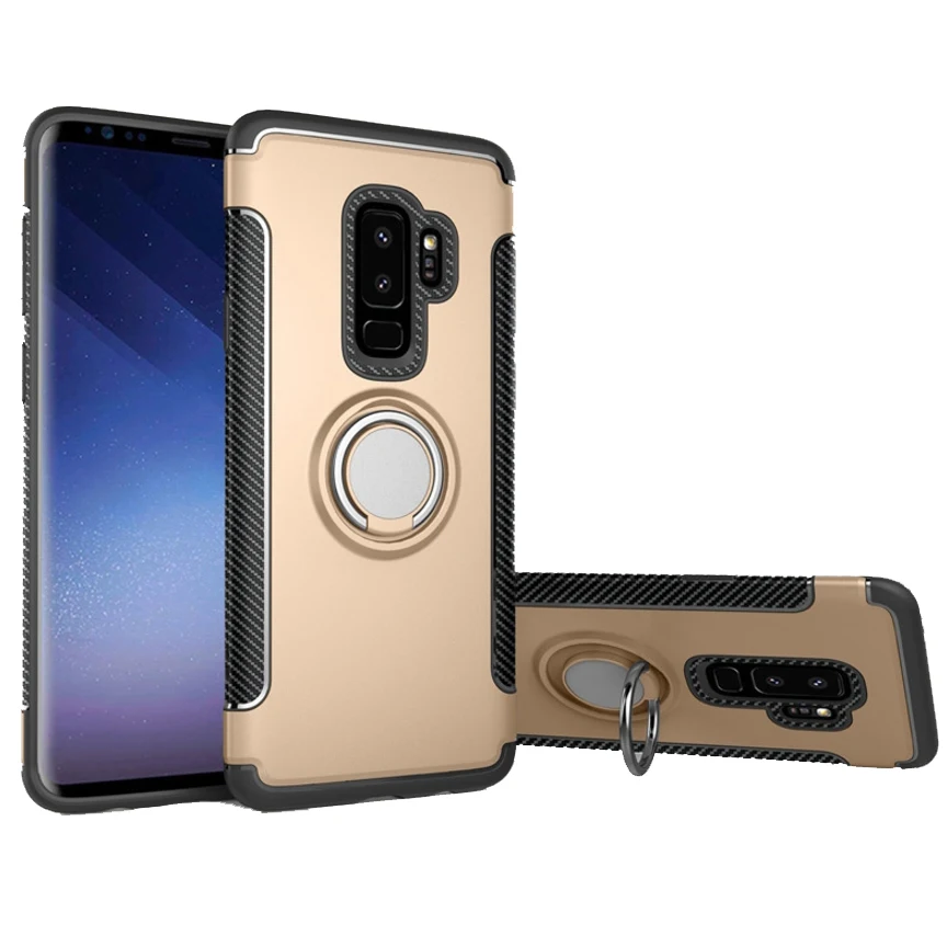 Кольцо чехол для мобильного телефона Броня анти-осенний рукав магнитный