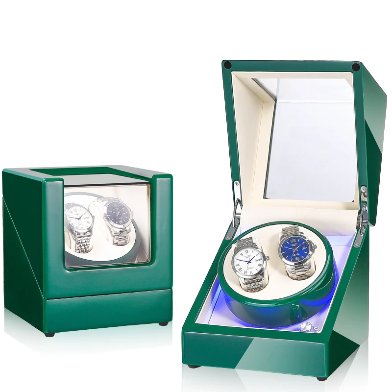 Коробка для намотки часов автоматическая коробка роскошный светодиодный