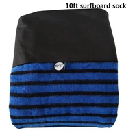10ft surfing protective bag stretch terry sock cover quick dry surfboard sock free shipping