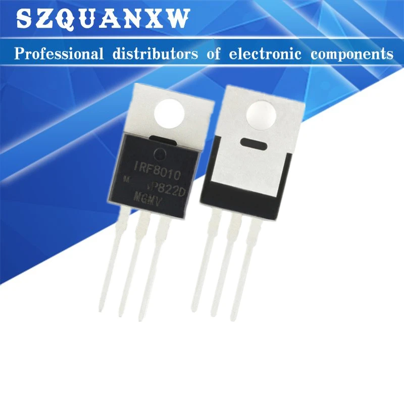 

10pcs IRF8010 TO-220 IRF8010PBF TO220 100V 80A IC