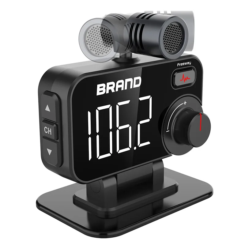 Автомобильный FM-трансмиттер CDEN с Bluetooth mp3-плеером поддержкой TF-карты и функцией