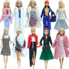 Модные аксессуары для кукол, повседневные наряды, блузки, юбка, пальто, штаны, Джинсовая Одежда для кукол Барби, детские игрушки