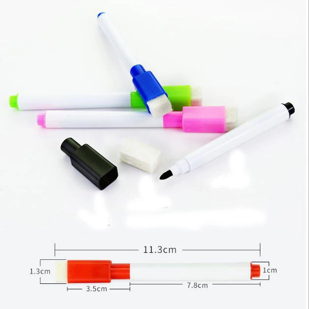 4 шт./партия цветная черная школьная белая Классная доска ручка Сухие белые