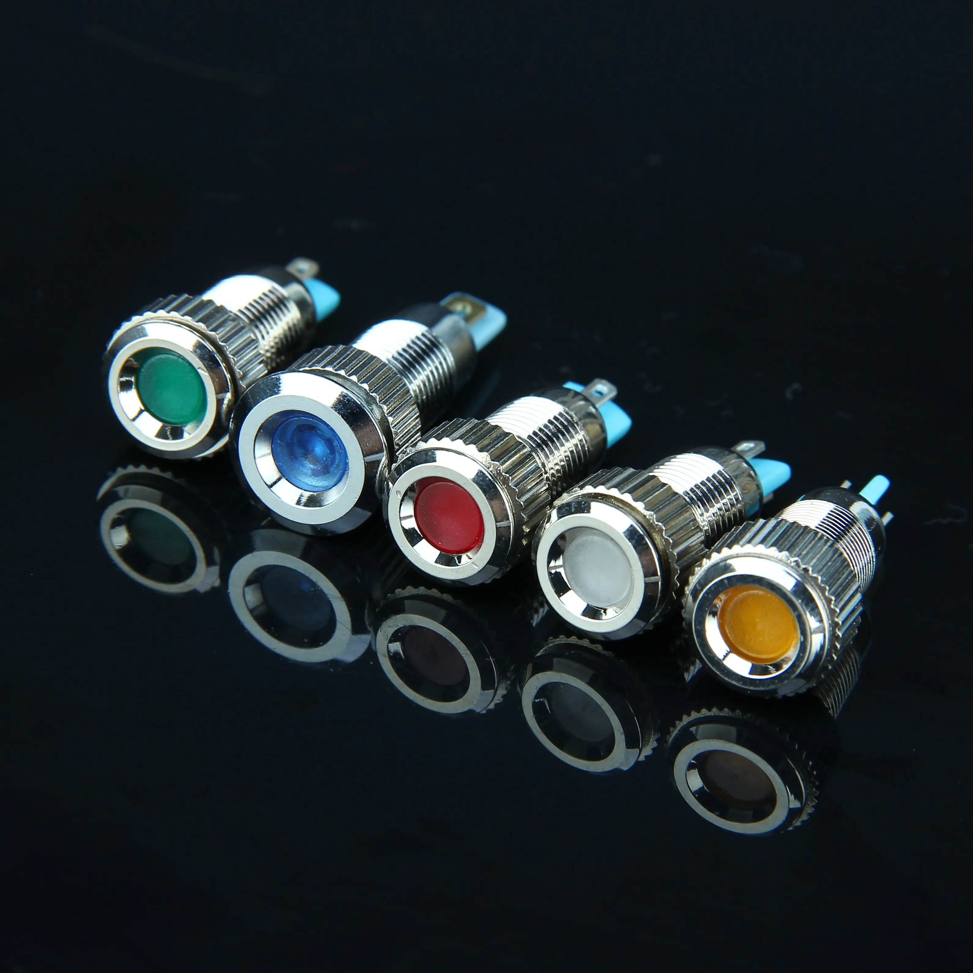 8 мм профессиональный светодиодный индикатор сигнасветильник лампа|indicator lamp|signal